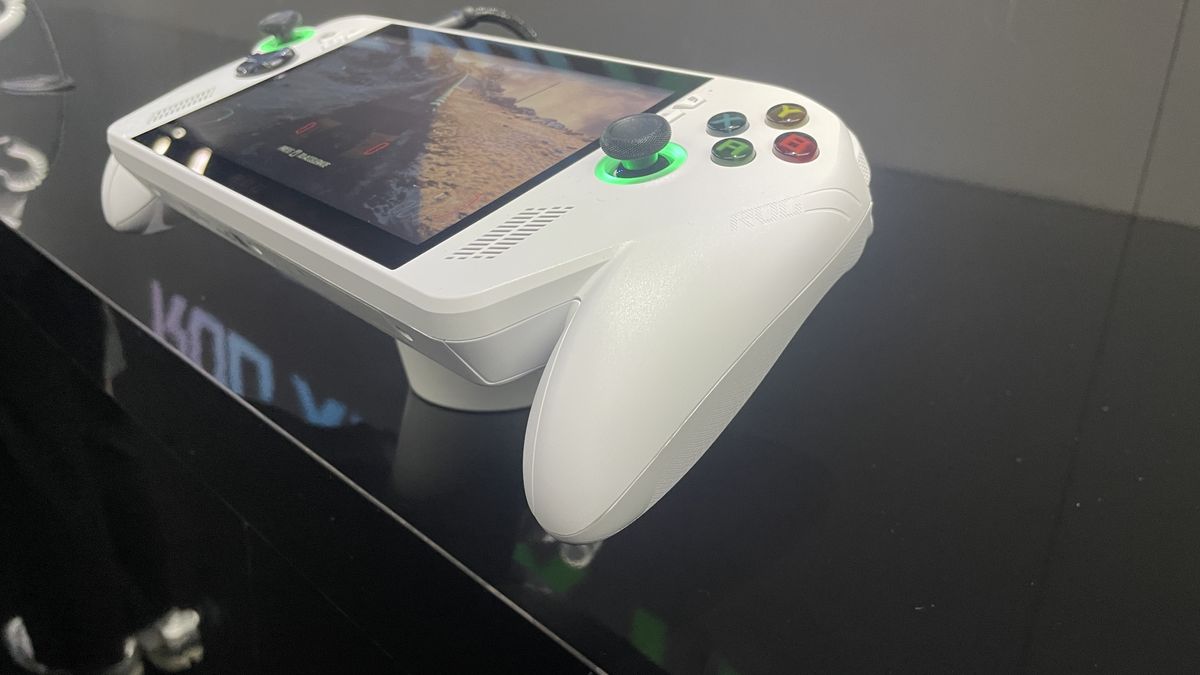 Hands-on with an ROG Xbox Ally handheld gaming PC
