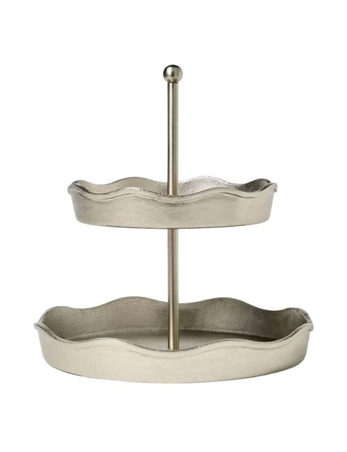 Metal Two-Tier Stand 