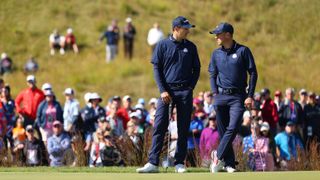 Jordan Spieth and Justin Thomas at the 2021 Ryder Cup