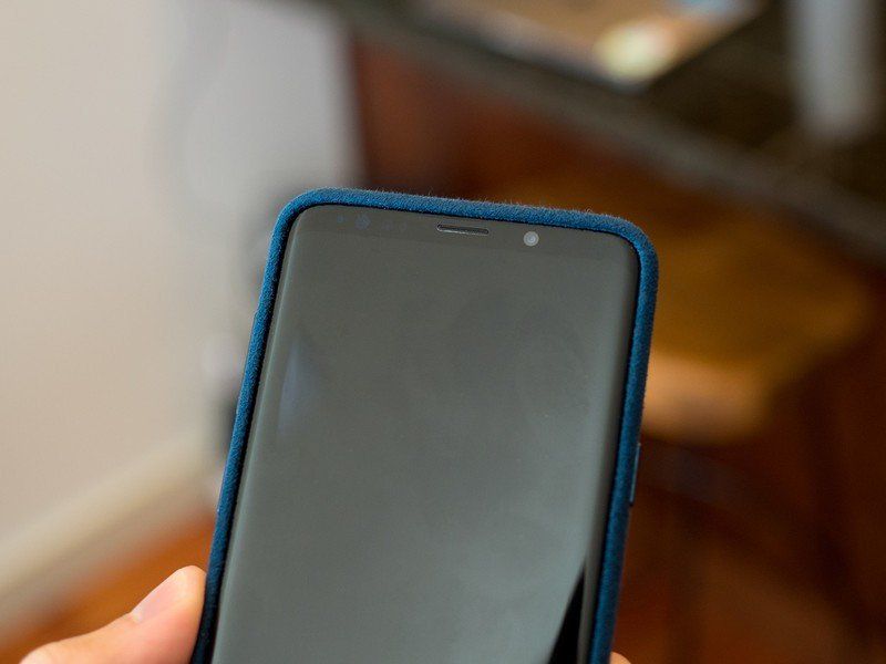 Samsung Galaxy S9+ Alcantara case