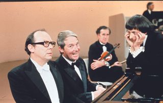 With re-runs of old Morecambe and Wise festive specials still often some of the best stuff on TV over Christmas, this is a timely, affectionate tribute to Eric and Ern, narrated by Liza Tarbuck.