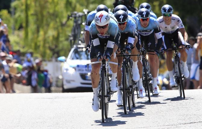 Omega Pharma Quick step team time trials