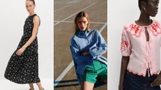 three models wearing M&S