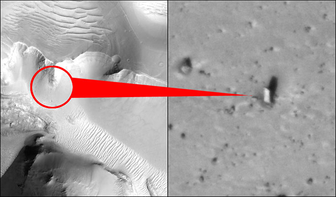 monolith object on mars you could call it that live science monolith object on mars you could