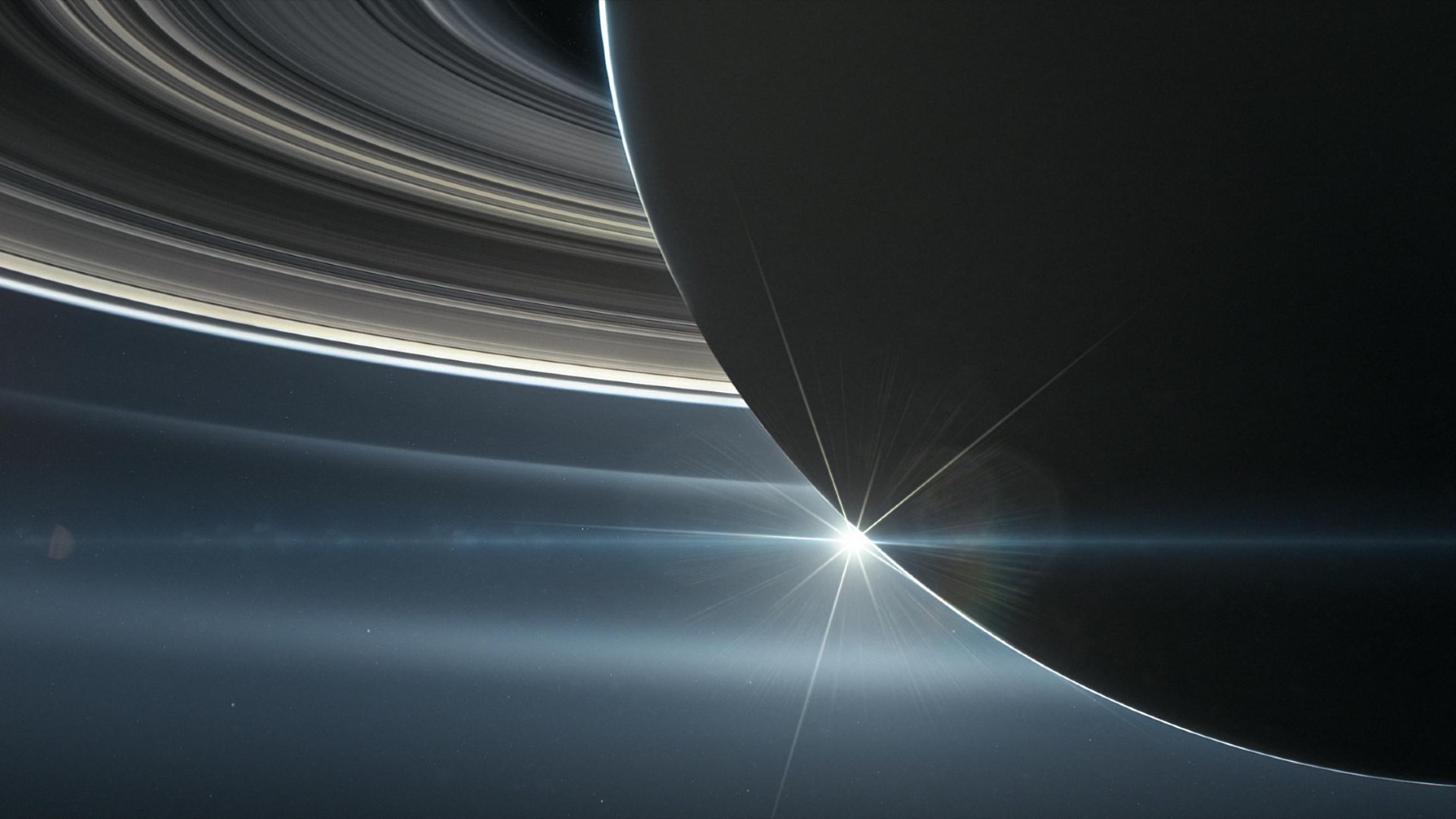 Hubble Views Saturn Ring-Plane Crossing | HubbleSite