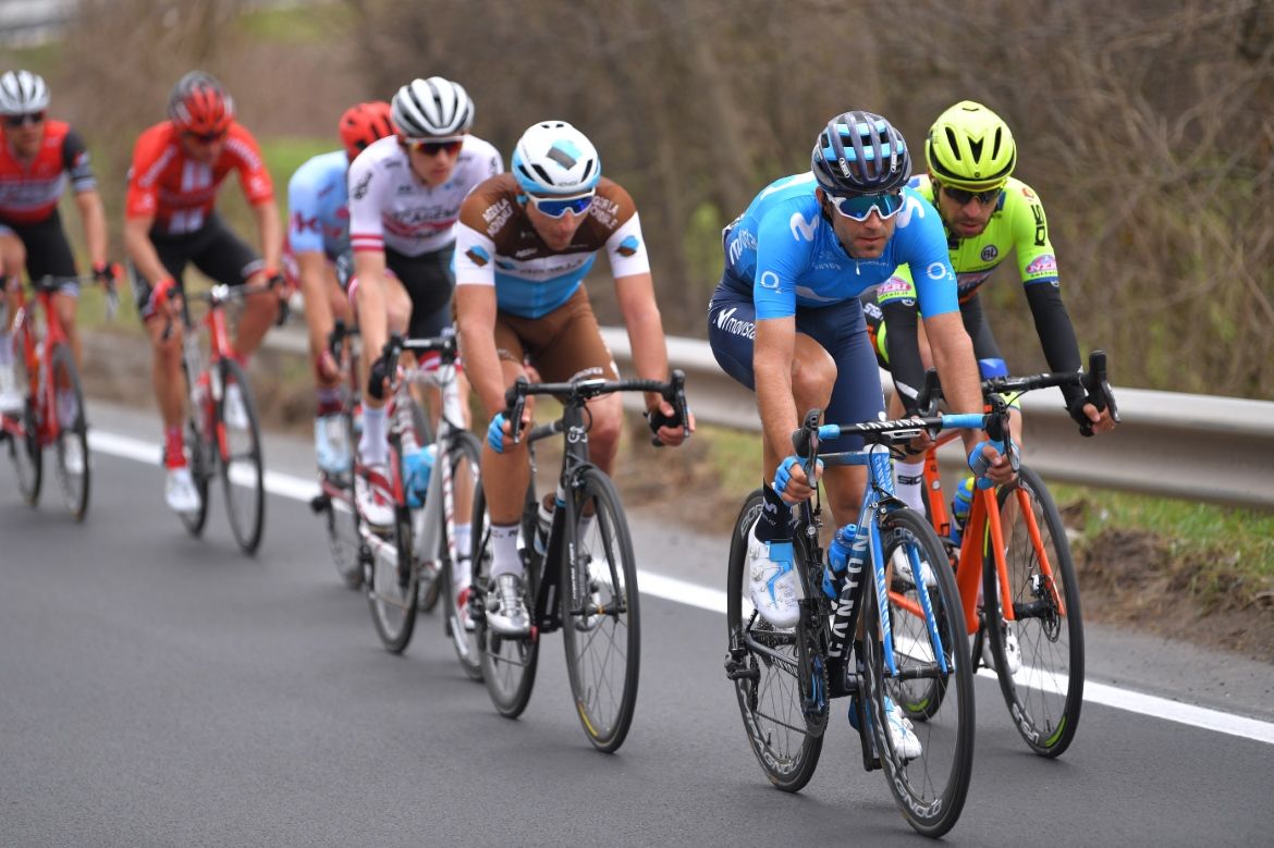 The breakaway on stage 4 of Tirreno-Adriatico
