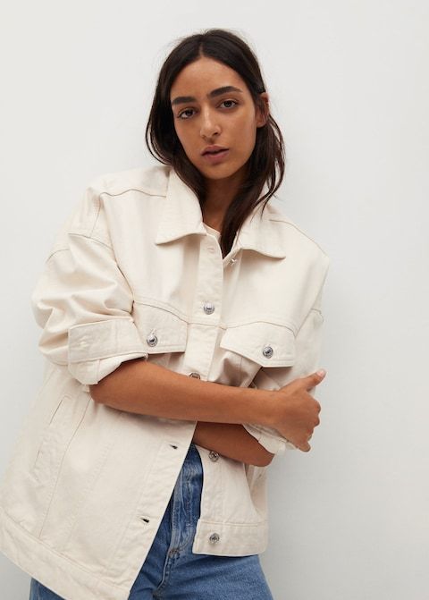 Mango Oversized Denim Jacket