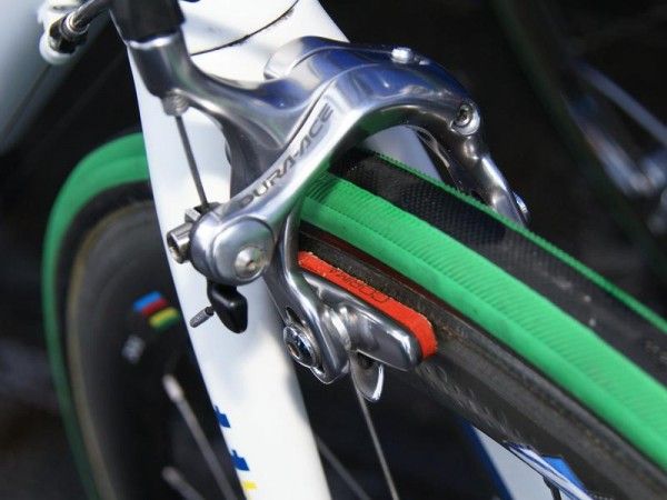 Corima carbon-specific pads continue to be a popular choice.