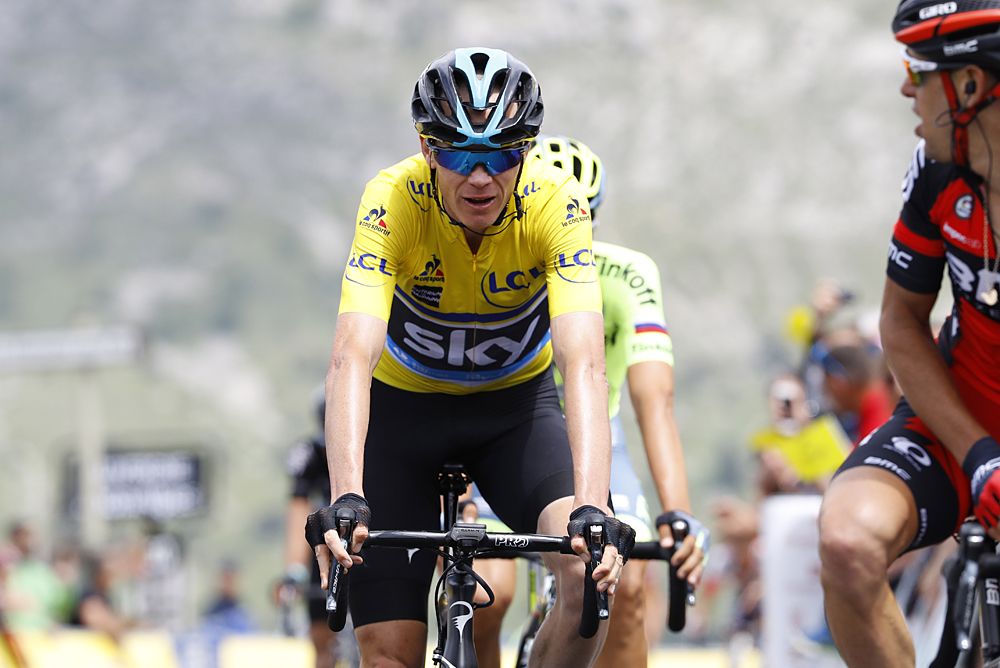 Chris Froome (Team Sky) wins Criterium du Dauphine