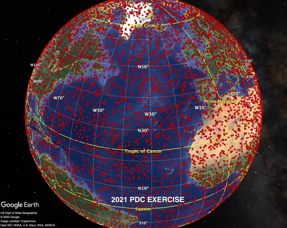 How did you spend your week? NASA pretended to crash an asteroid into Earth. - Space.com