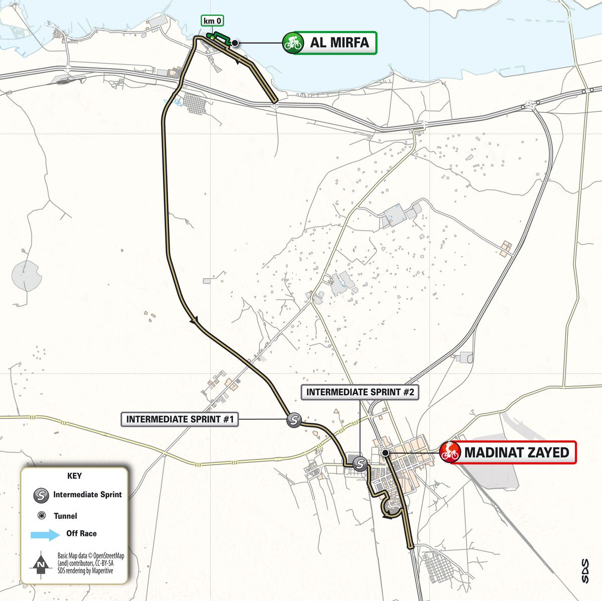 Maps and profiles for the 2024 UAE Tour Women