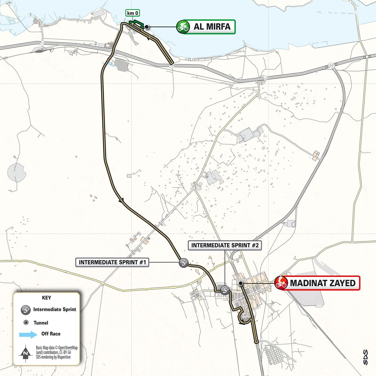 Maps and profiles for the 2024 UAE Tour Women