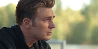 Crying Steve Rogers Captain America in Avengers: Endgame trailer, MCU