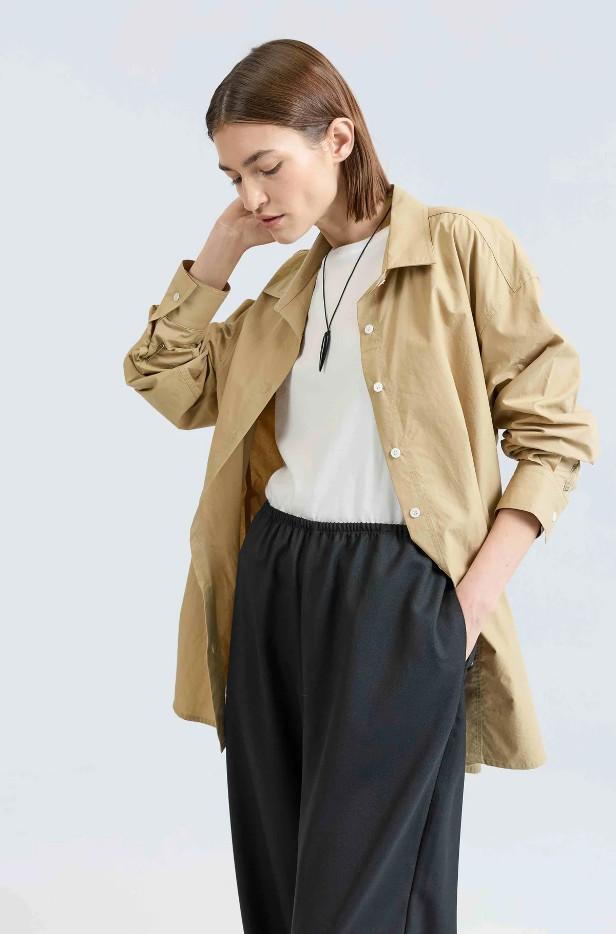 almina concept, Shirt With Tie Belt