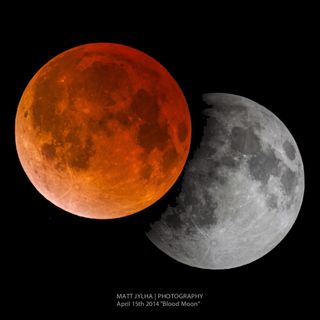 Total Lunar Eclipse of April 15, 2014, Seen in Orlando, Florida