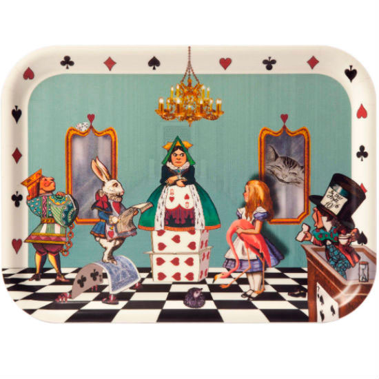 alice in wonderland tray