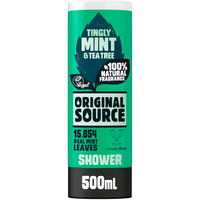 Step 1 - Hot Shower

45% off Original Source Mint Shower Gel
UK: £18.00 £9.99 at Amazon
USA: $15.99$9.39 at Amazon