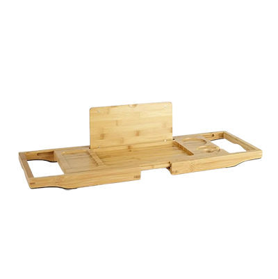 Bamboo bath tray