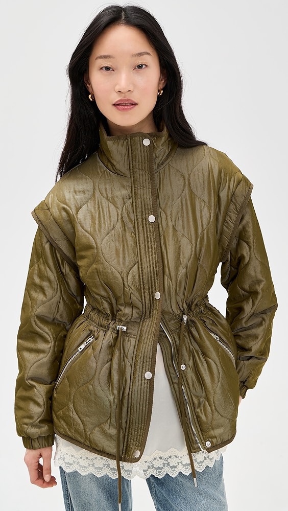 Avec Les Filles Quilted Jacket