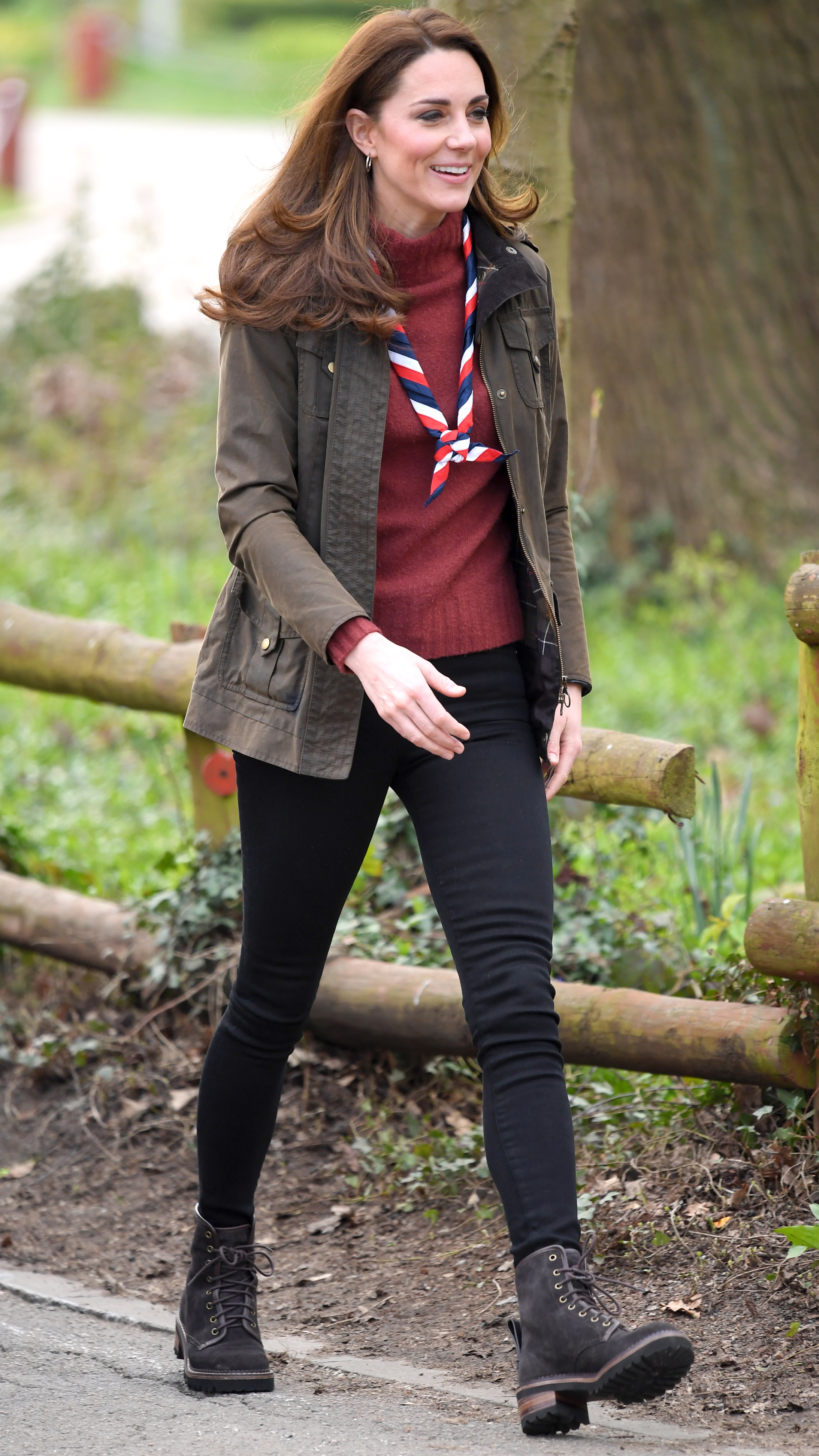 Catherine, Princess of Wales visits the Scouts&amp;rsquo; headquarters at Gilwell Park to learn more about the organisation&amp;rsquo;s new pilot to bring Scouting to younger children