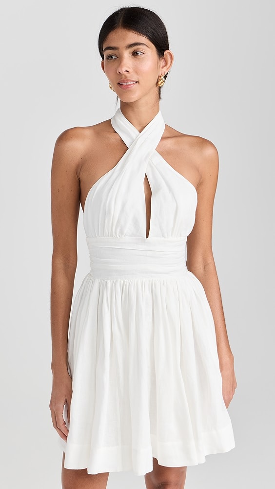 Zimmermann August Halter Mini Dress