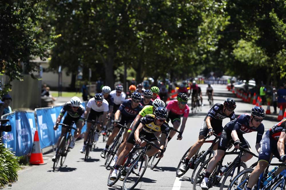Ian Bibby sits in the peloton