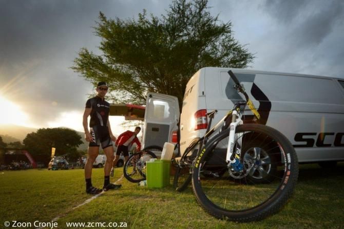 Philip Buys before the start