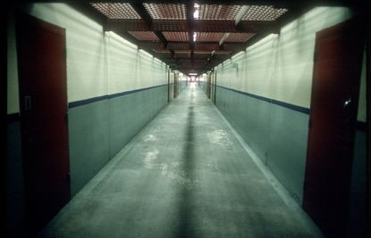 A hallway in California's maximum security prison Pelican Bay.