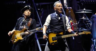 Nils Lofgren and Bruce Springsteen