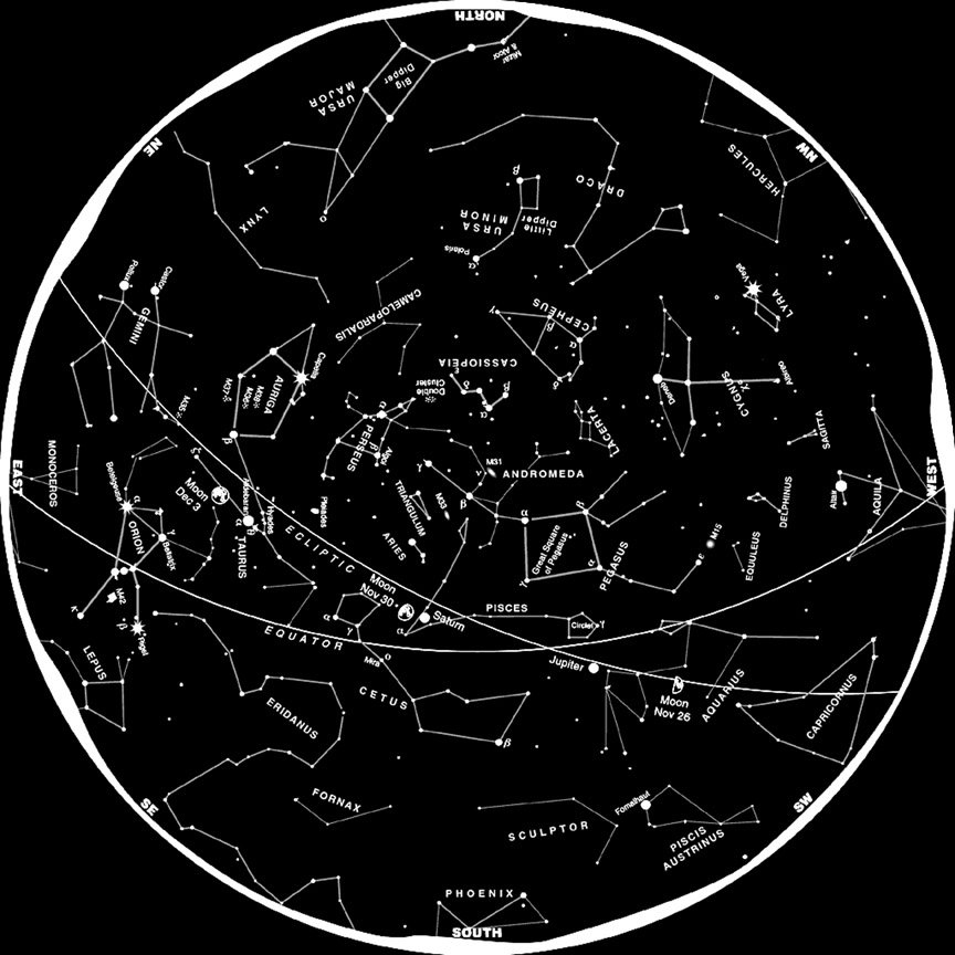 Nasa Star Charts Constellations