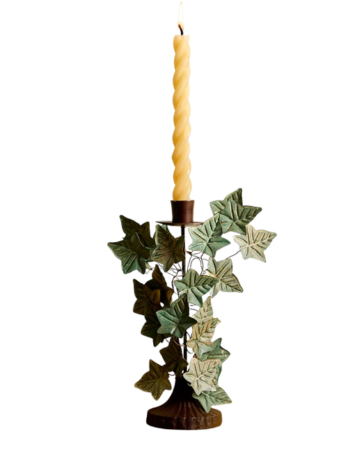 Ivy Iron Taper Holder