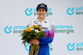 Kristen Faulkner (BikeExchange-Jayco) second overall at the Tour de Suisse