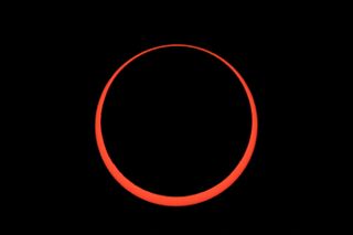 Solar Eclipse Over Grand Canyon