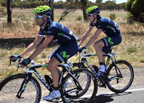 Jose Joaquin Rojas and Luis Pasamontes (Movistar)