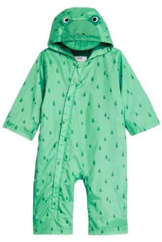 Hooded frog puddle suit from Marks and Spencer