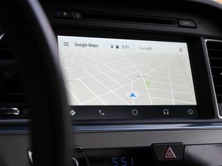 Google Maps on Hyundai Android Auto