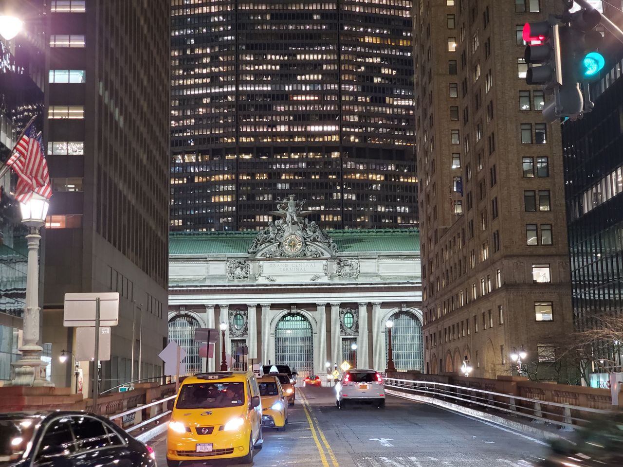 Grand Central Station building clock photo