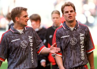 Frank and Ronald de Boer at Ajax in 1997.