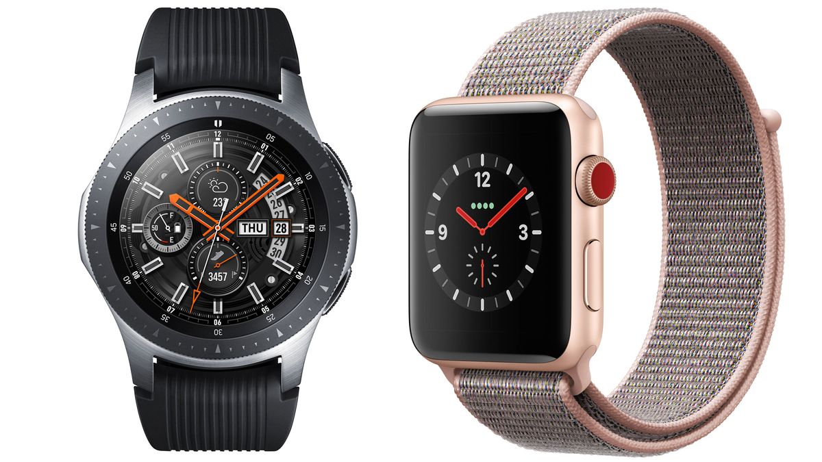 Samsung watch active vs apple watch 3 online