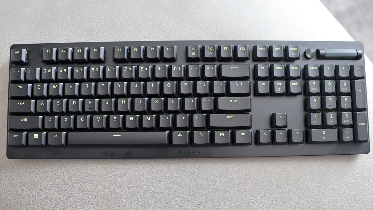 Razer Deathstalker V2 Pro gaming keyboard