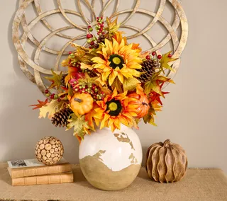 Autumnal Urn Filler by Valerie