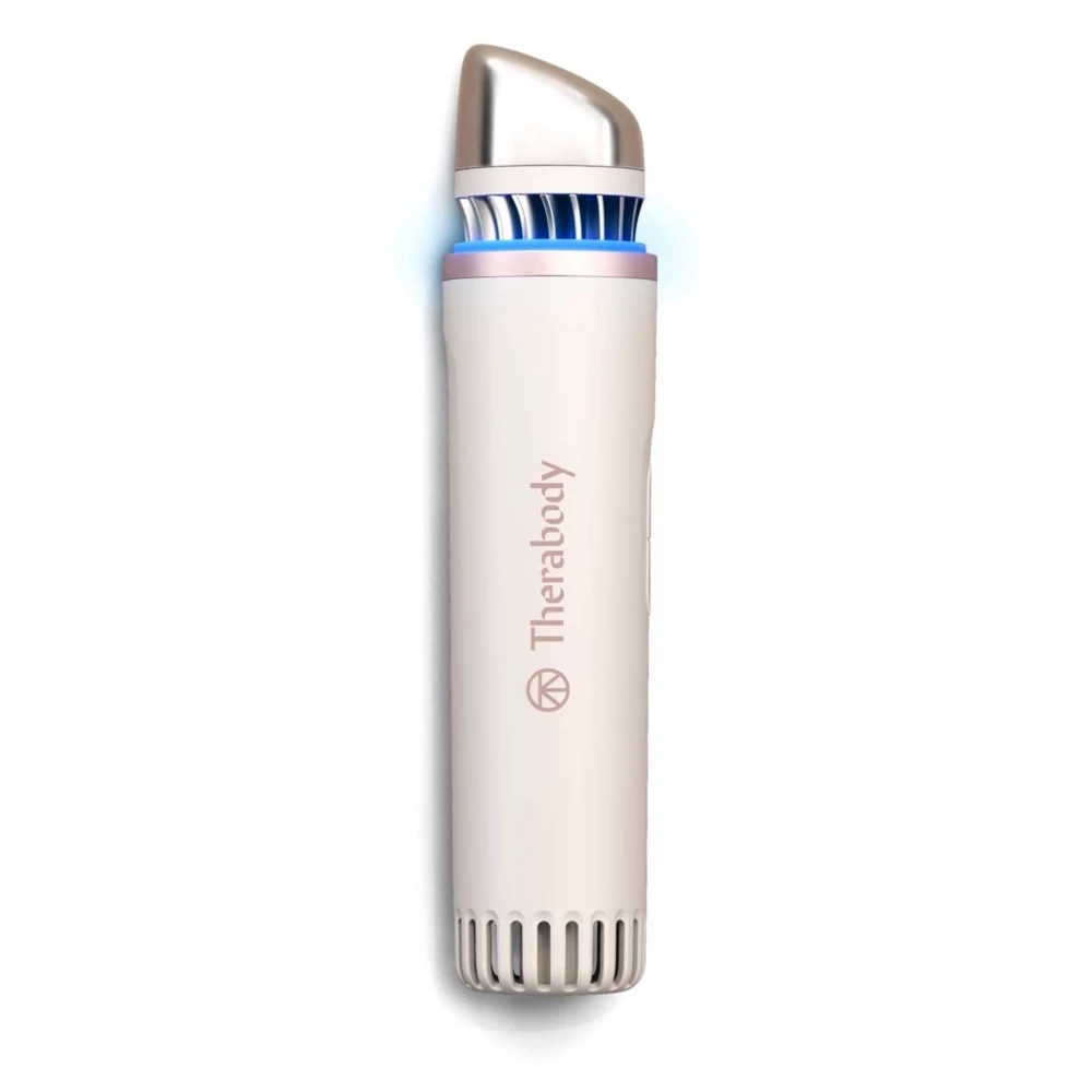 Theraface Depuffing Wand (white) by Therabody &amp;ndash; Cold and Heat Facial Treatments to Depuff and Glow