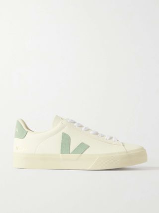 + Net Sustain Campo Suede-Trimmed Leather Sneakers