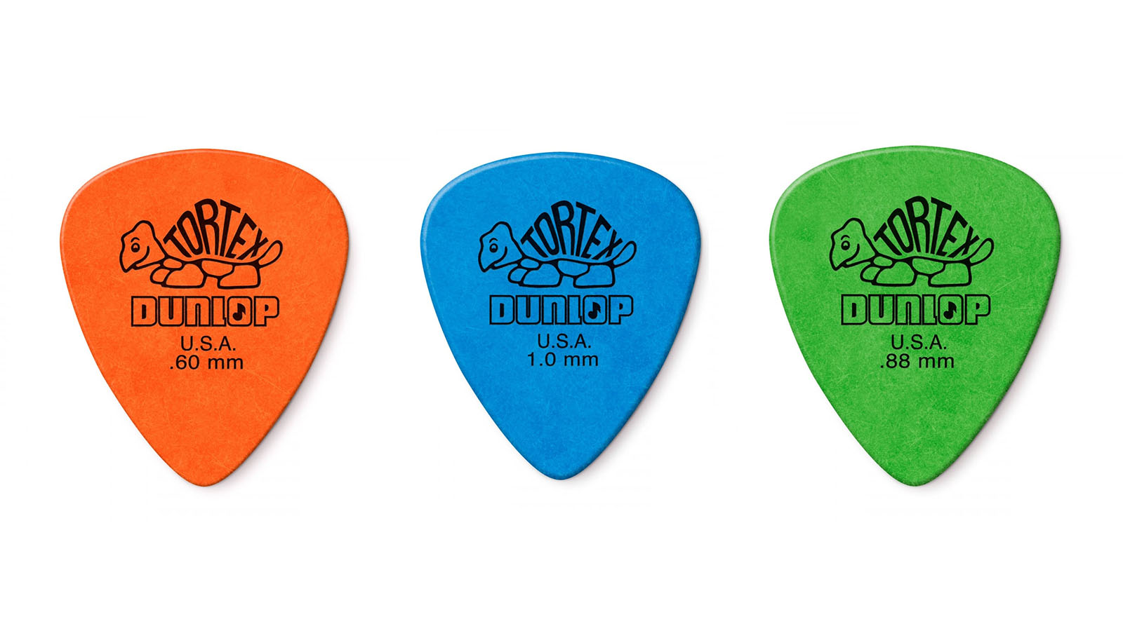 Best guitar picks: Dunlop Tortex Standard guitar picks