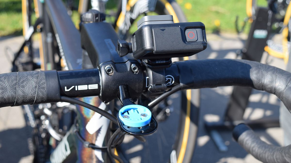 Sagan's Roubaix was equipped with a GoPro ahead of his recon ride