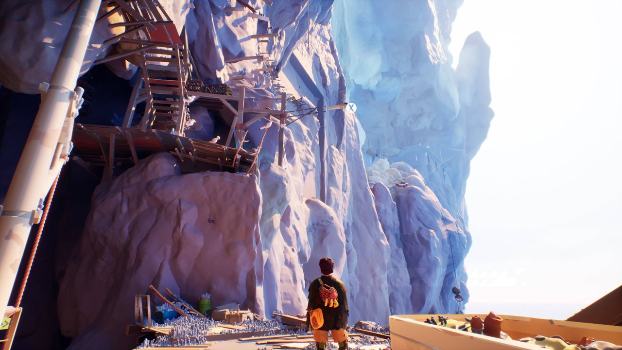 Screenshot of the Jusant preview.