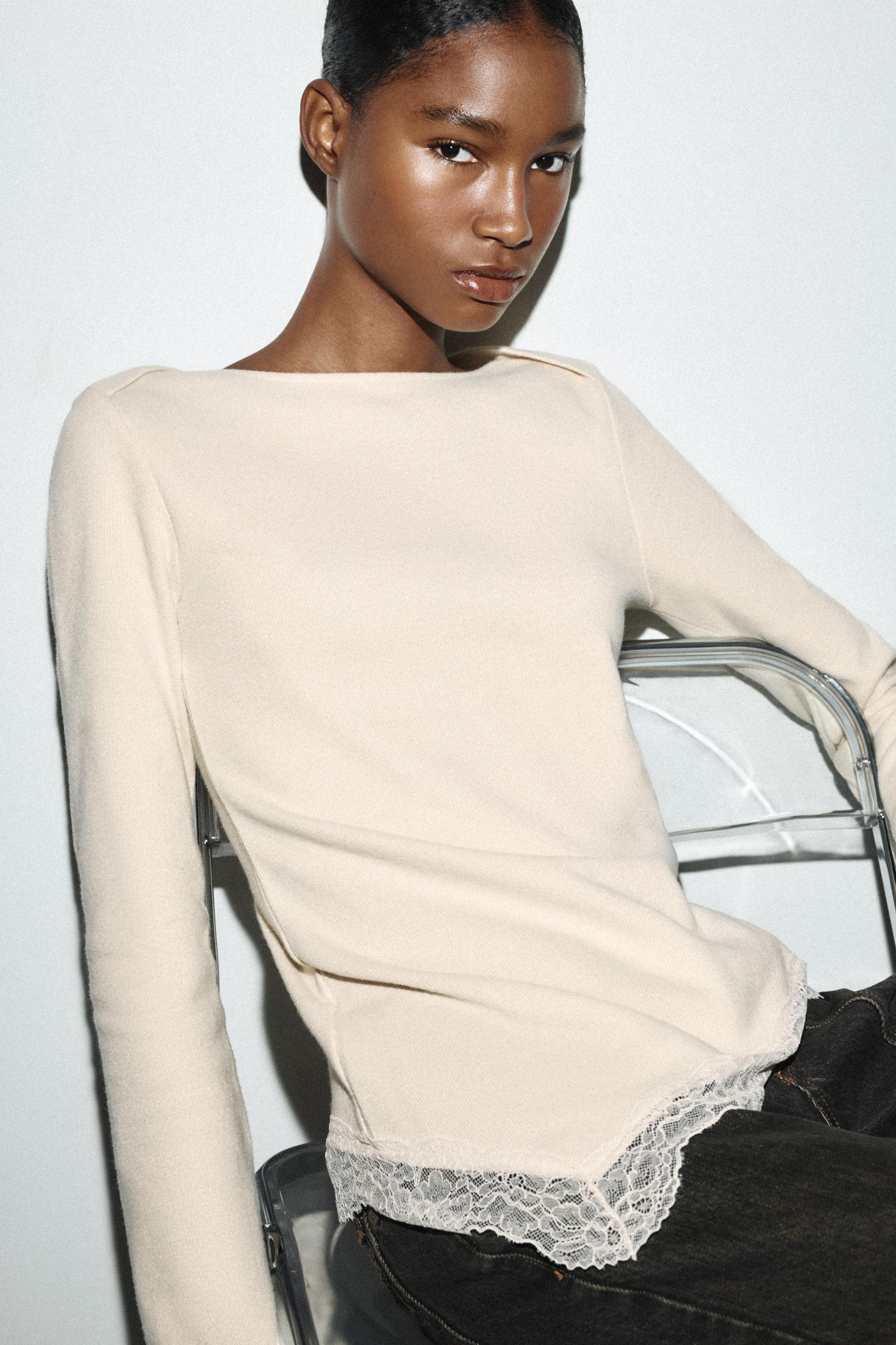 Soft Feel Lace Top