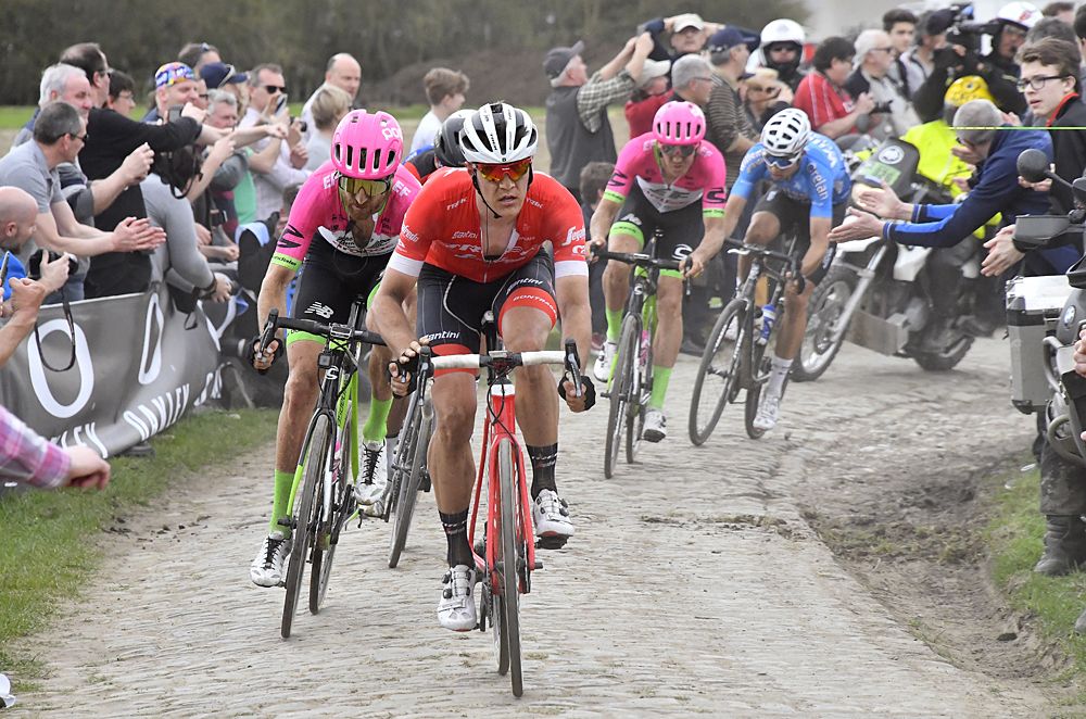 Taylor Phinney (EF Education First- Drapac) at 2018 Paris-Roubaix