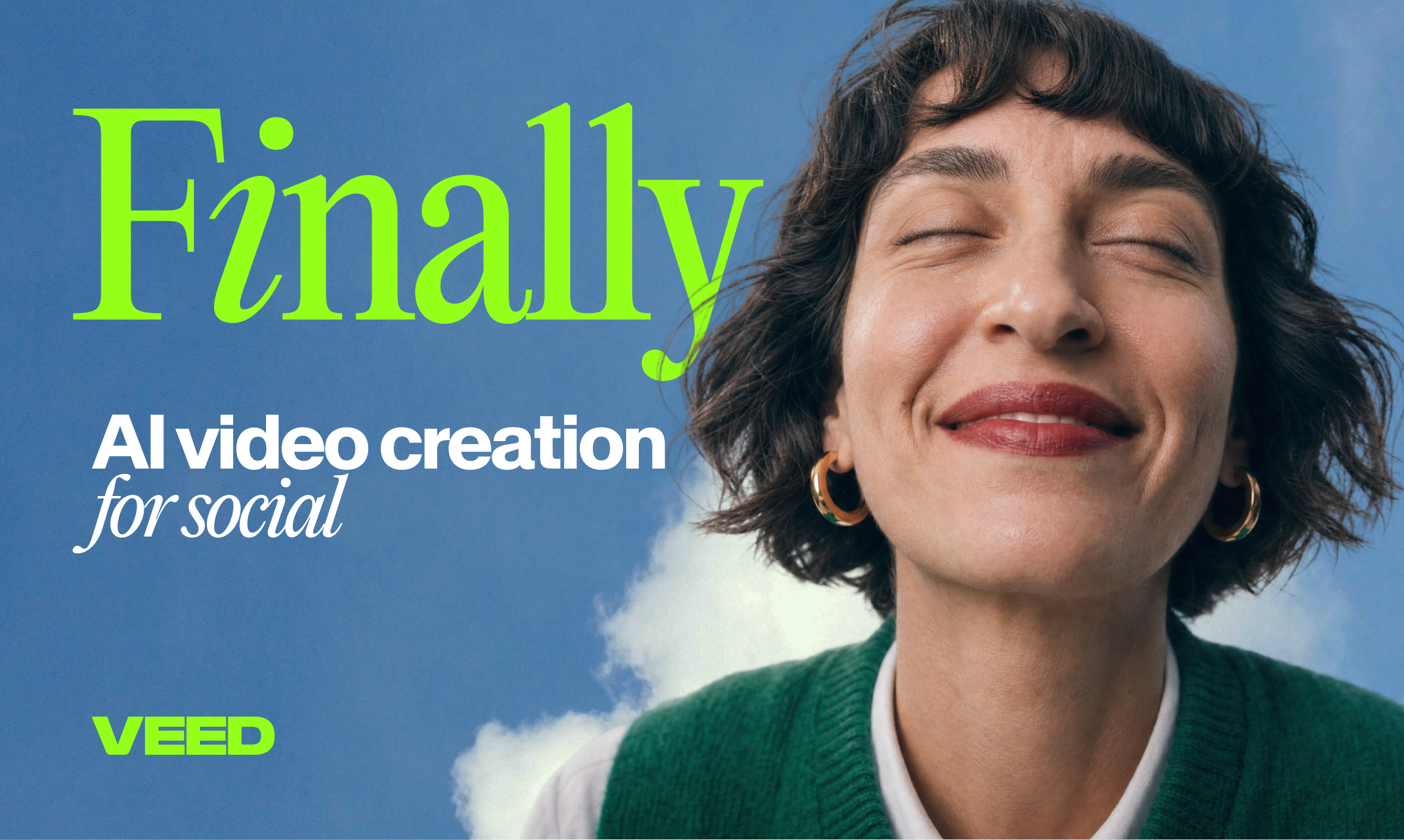Veed AI video editor
