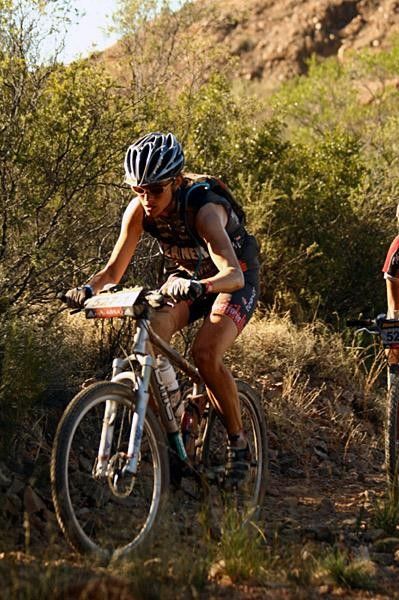 Myriam Saugy rides